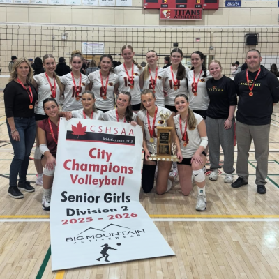 Bishop Carroll Team History: Won the Division 2 Senior Girls Volleyball City Championship in Calgary.