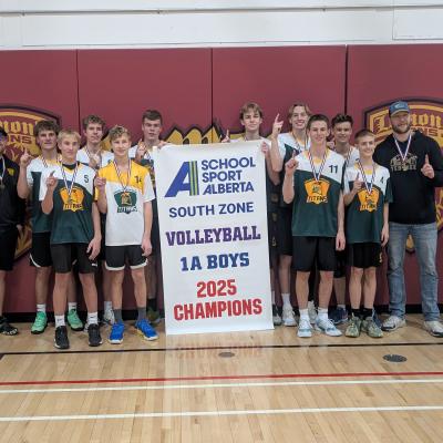 Coaldale Christian Team History: The senior high boys volleyball team put together an outstanding season, finishing with a 25–6 record while competing primarily against strong 2A, 3A, and 4A programs. The boys showcased consistency, resilience, and high-level execution throughout the year, proving they could compete with the bigger schools and their established volleyball programs. The success the team achieved this year sets a strong foundation for continued growth and future excellence.