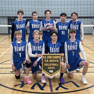 Ecole Plamondon Team History: This small team has been playing together for the last 5 years. With a short season in 2025, we only had 3 tournaments to prepare, coming in 1st at The King's University - Edmonton (6-0), Two Hills Tiger Classic (6-0), then a month off before going straight into zones where the Hawks went 4-0 to bring home another banner. It does not surprise me that their brotherhood, with their trust between them and their coaches, to be resilient and be able to come on top with minimal prep.